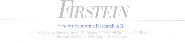 Firstein Economic Research AG